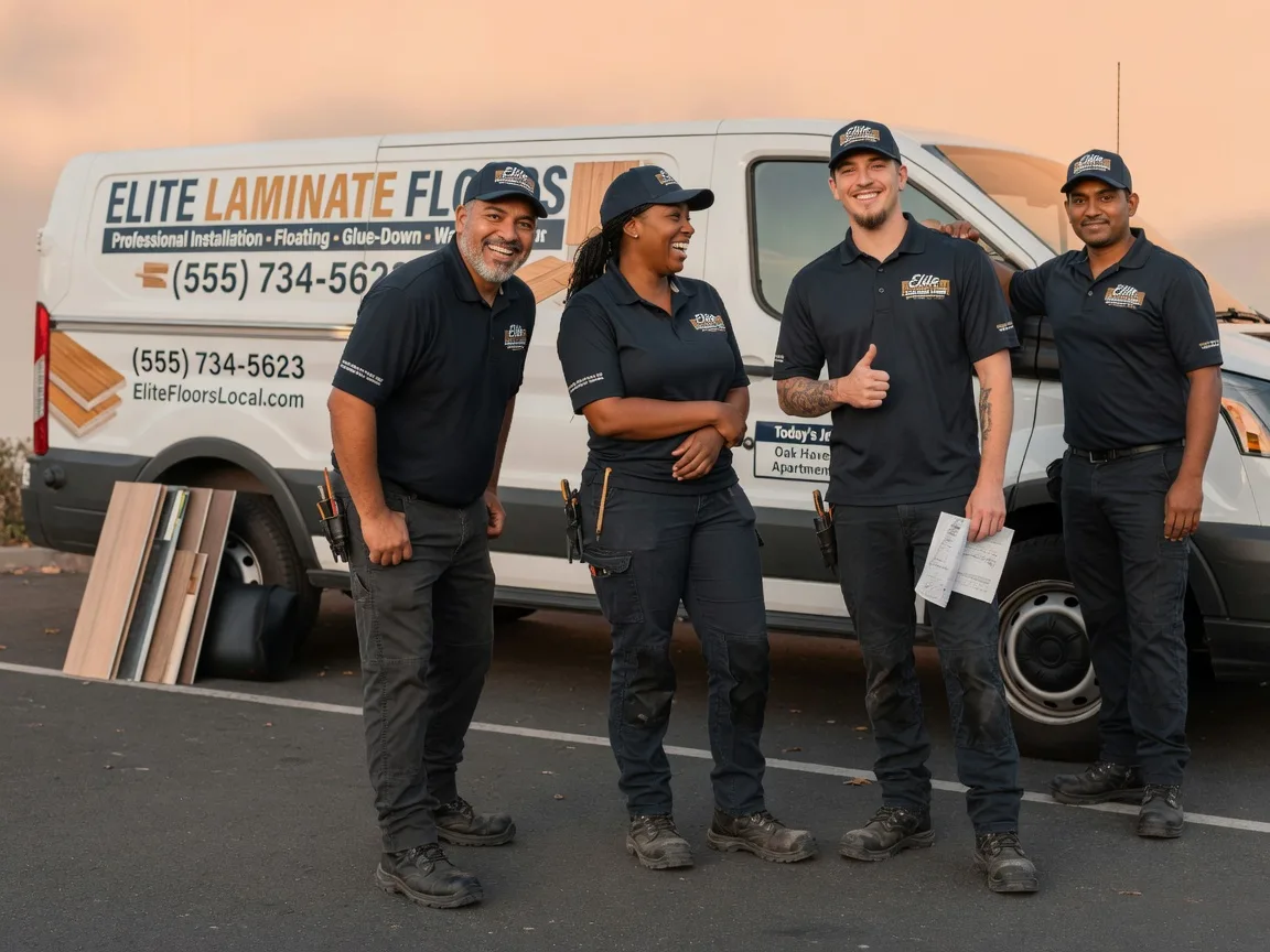 Laminate flooring installation company in Hoven, SD